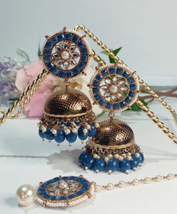 PIYA Jhumki's Royal Blue