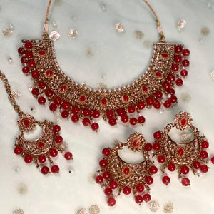 MAIVA STATEMENT NECKLACE SET