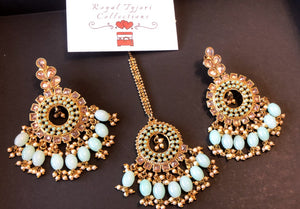 LEEYA MINT EARRINGS