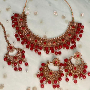 MAIVA STATEMENT NECKLACE SET