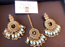 Load image into Gallery viewer, LEEYA MINT EARRINGS
