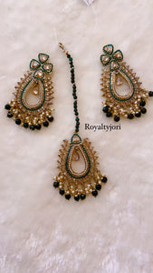 Preeta Emerald earrings