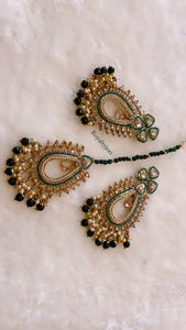 Preeta Emerald earrings