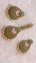 Load image into Gallery viewer, RAABIA POLKI EARRINGS SET
