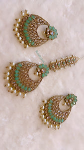 RAABIA POLKI EARRINGS SET