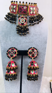 ‘Kumkum’ Meenakari Choker set