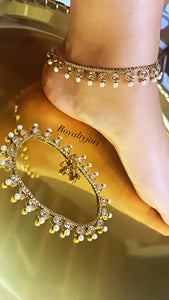 Veeran Polki Anklets