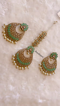 Load image into Gallery viewer, RAABIA POLKI EARRINGS SET
