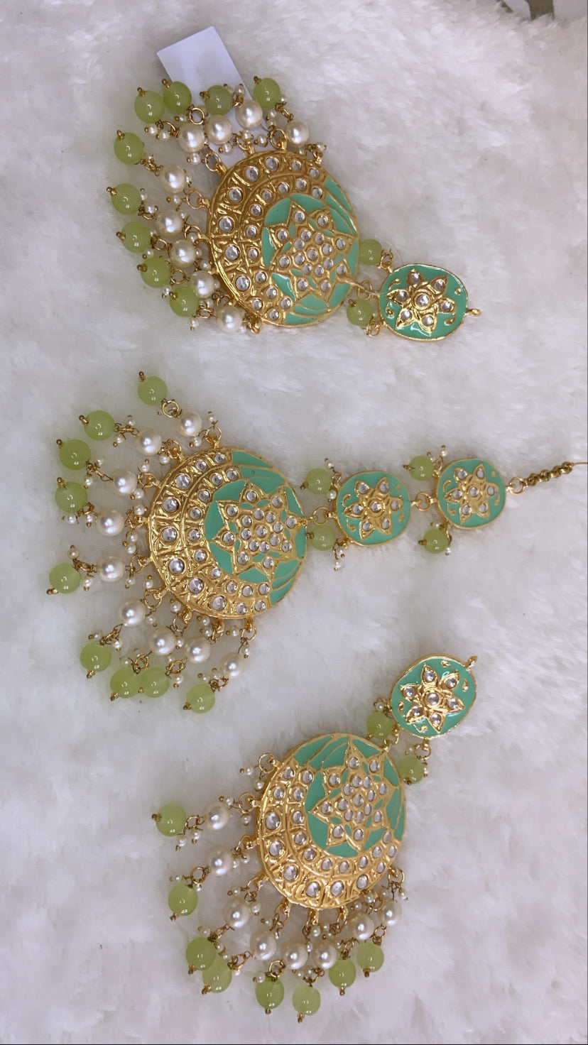 ‘Keerat’ oversized tikka set